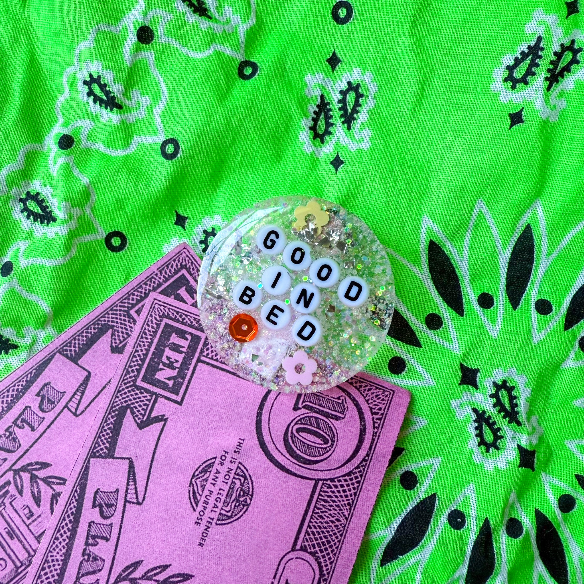 Glitterati Birthday Badge No. 78