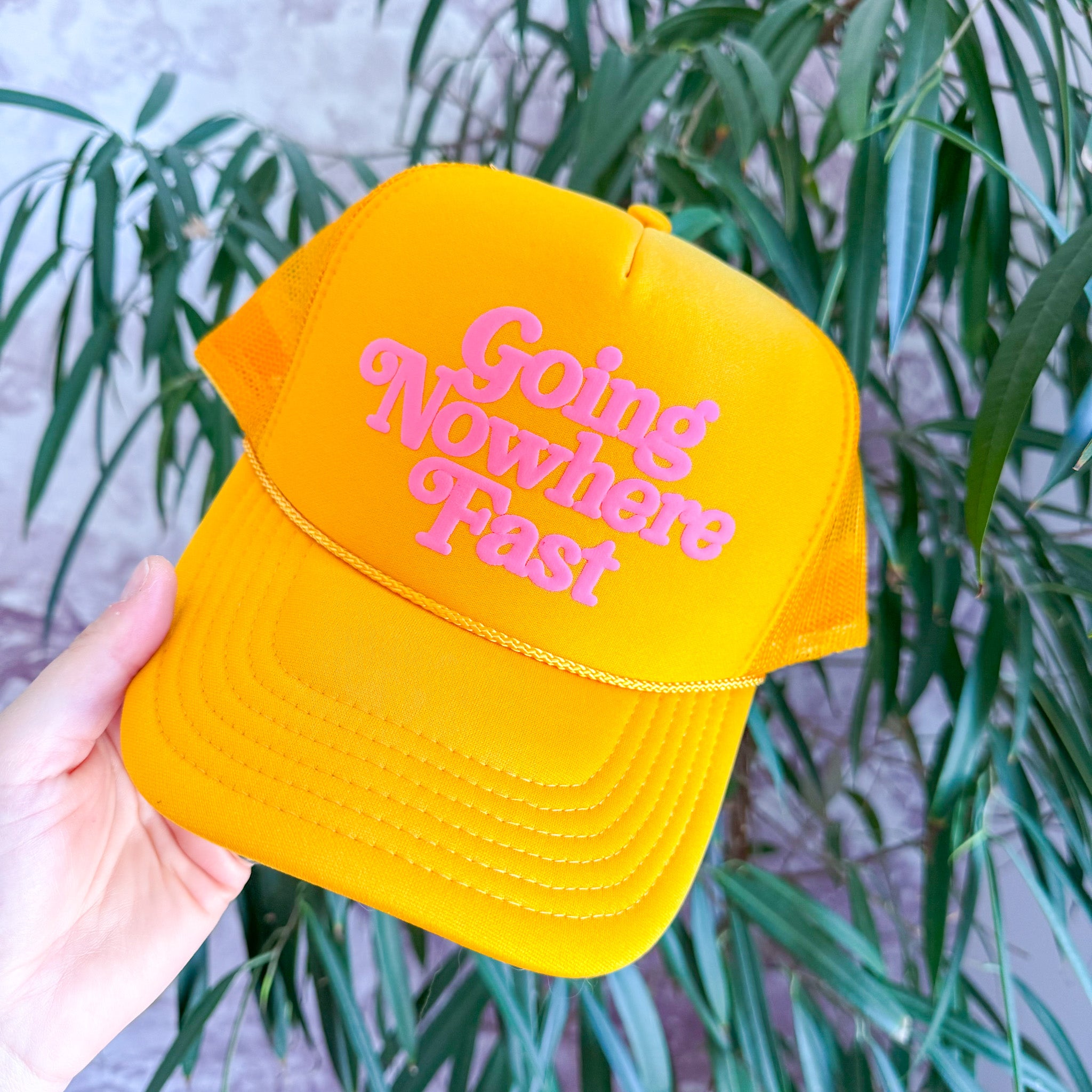 Going Nowhere Fast Trucker Hat