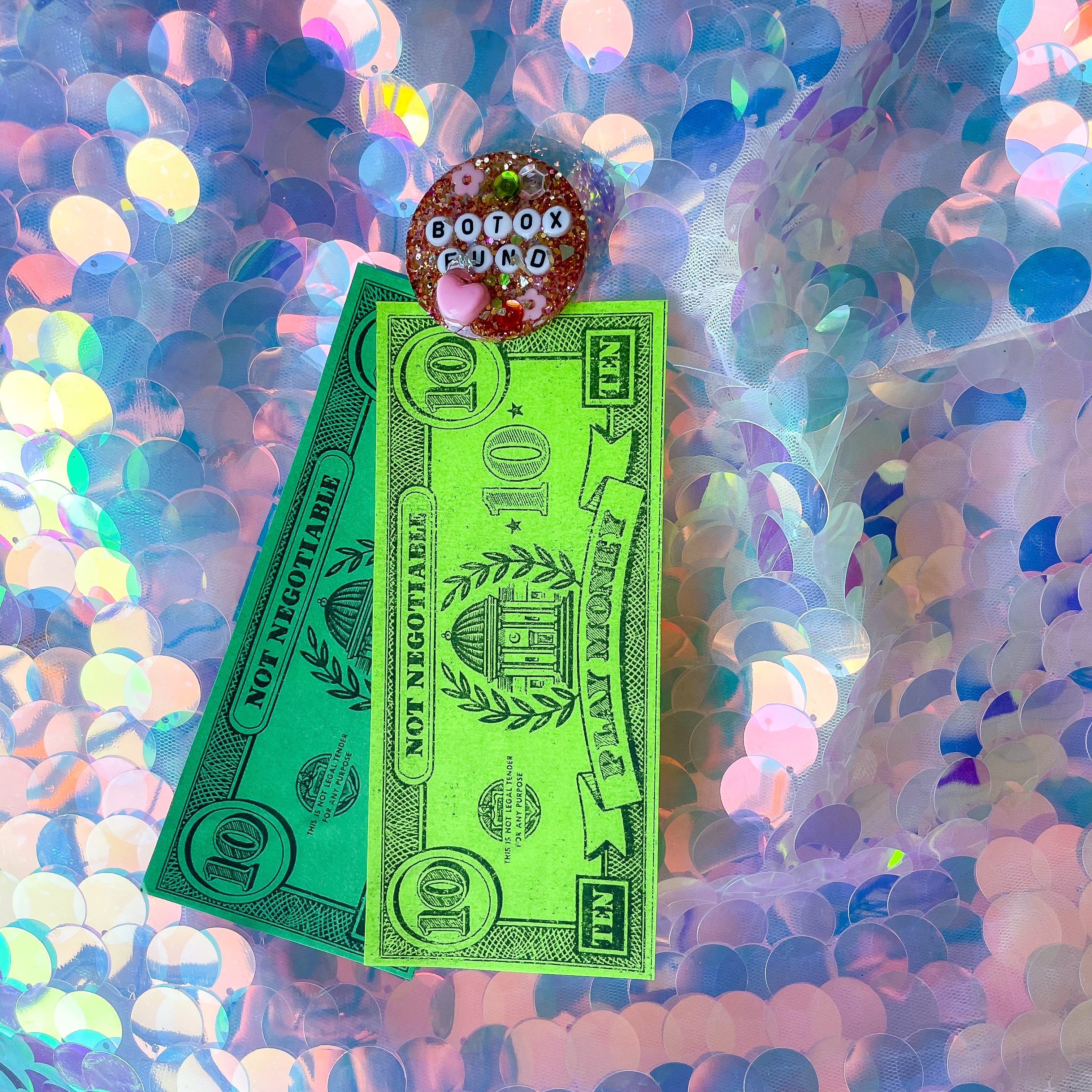 Glitterati Birthday Badge No. 20