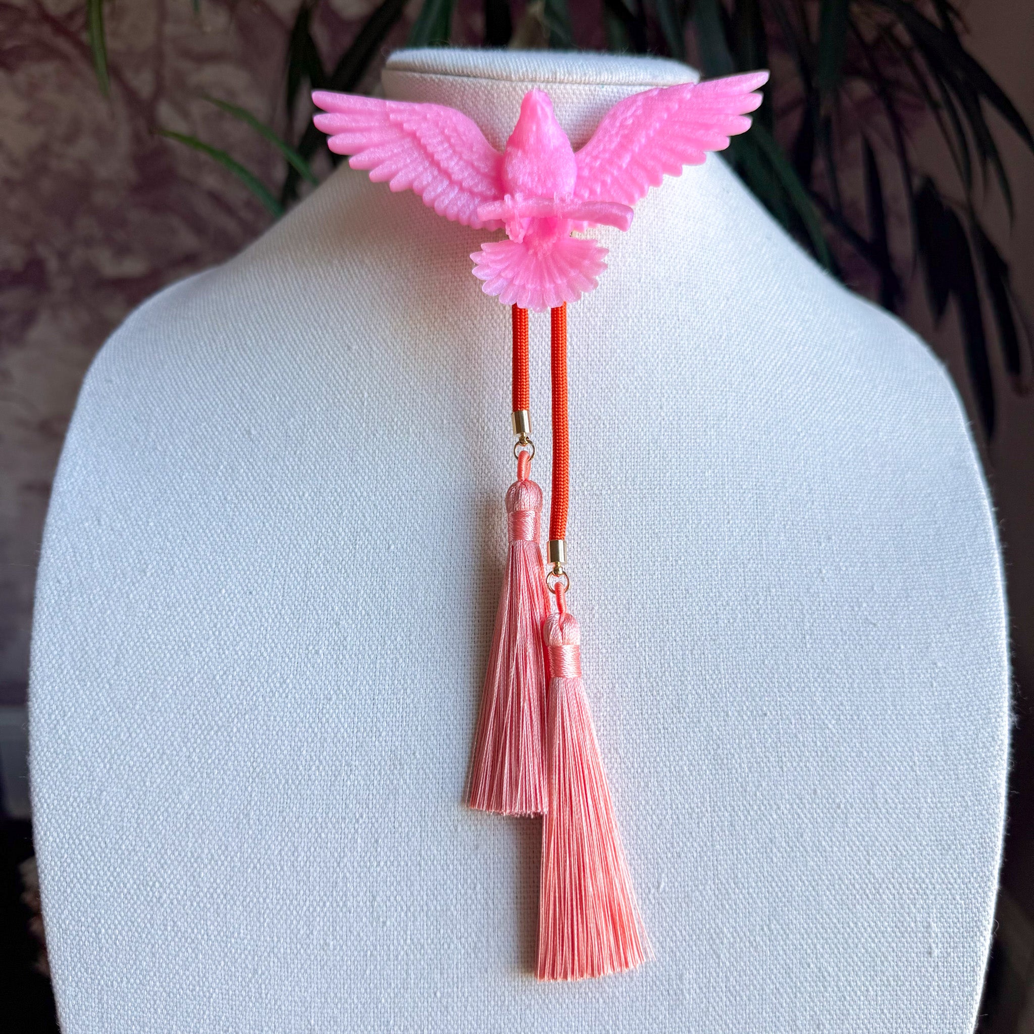 Eagle Bolo Stardust Pink with Solar Orange & Peach