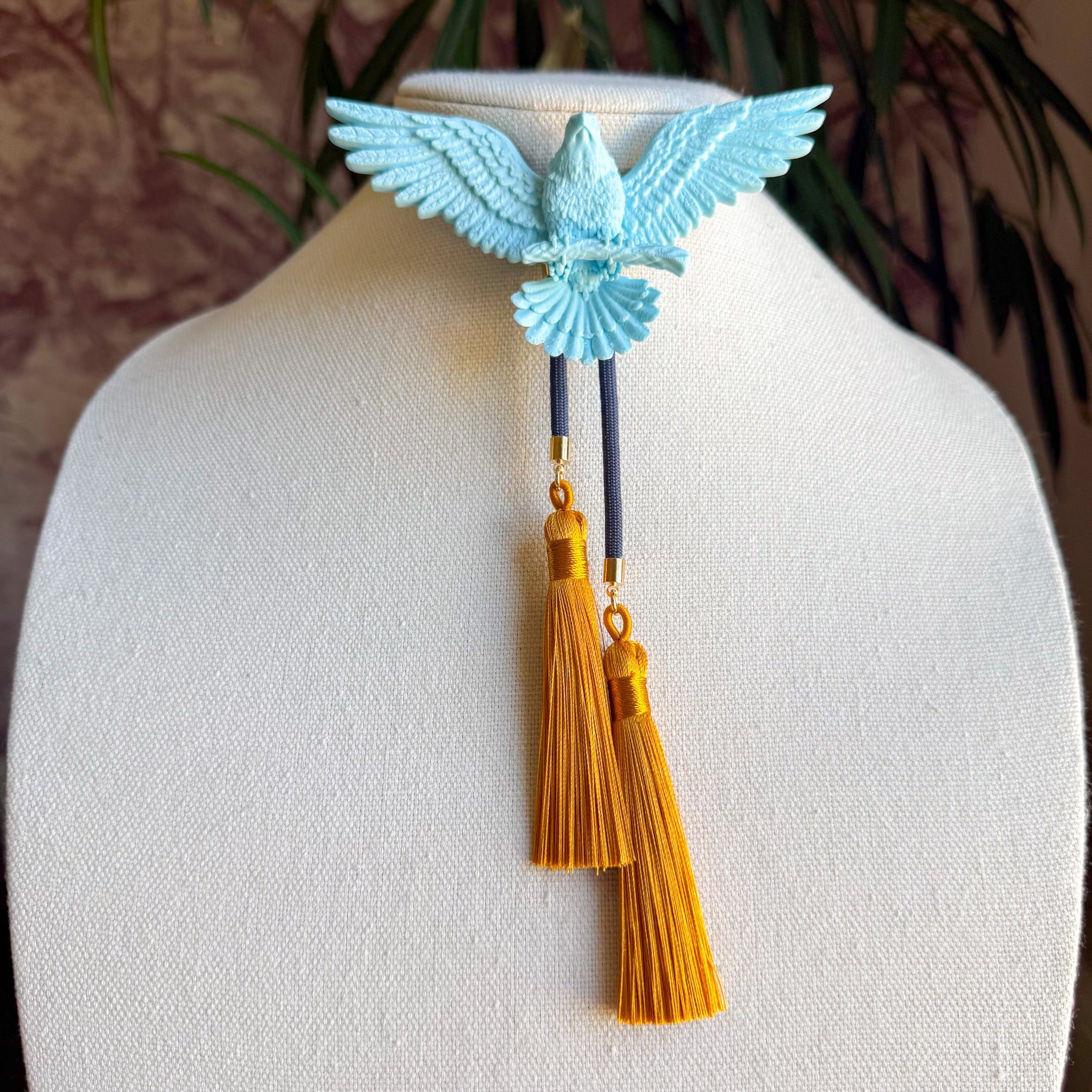 Eagle Bolo Baby Blue with Storm Blue & Golden Yellow