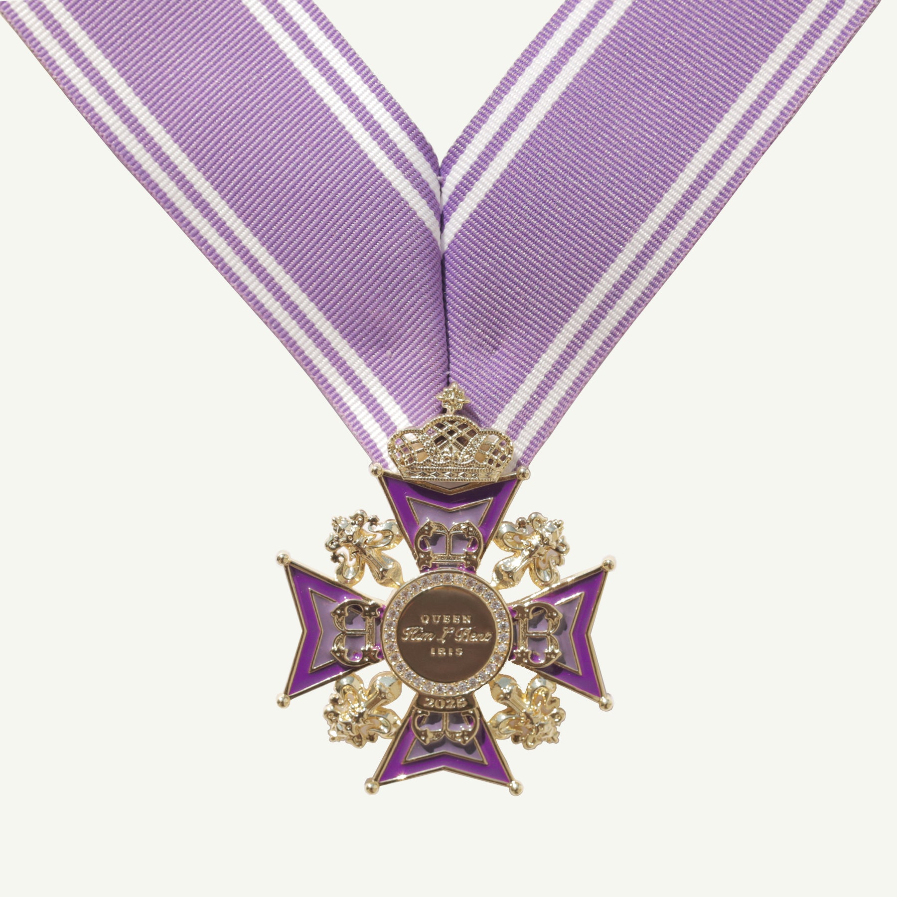 Iris 2025 Queen Kim Bent Men's Ducal Necklace
