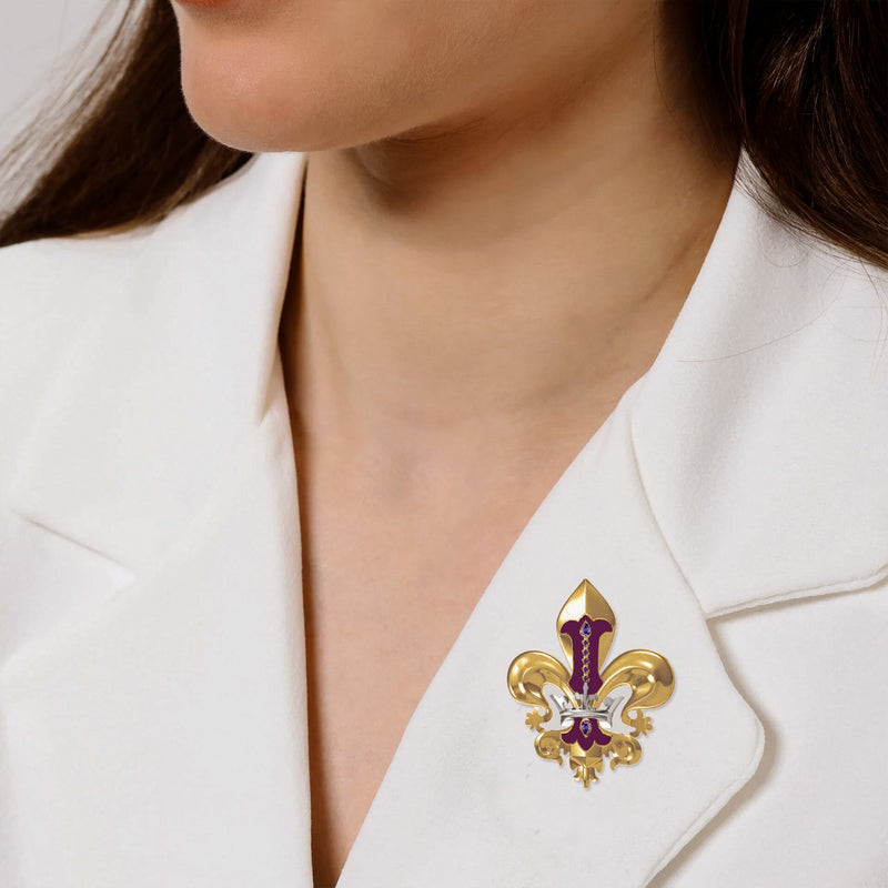 Limited Edition Iris Brooch & Pendant