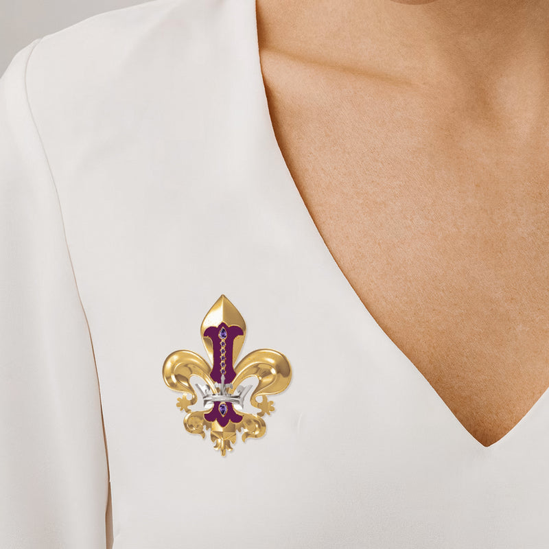 Limited Edition Iris Brooch & Pendant