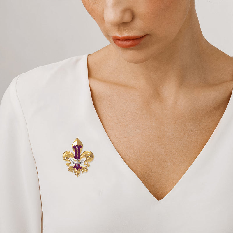 Limited Edition Iris Brooch & Pendant