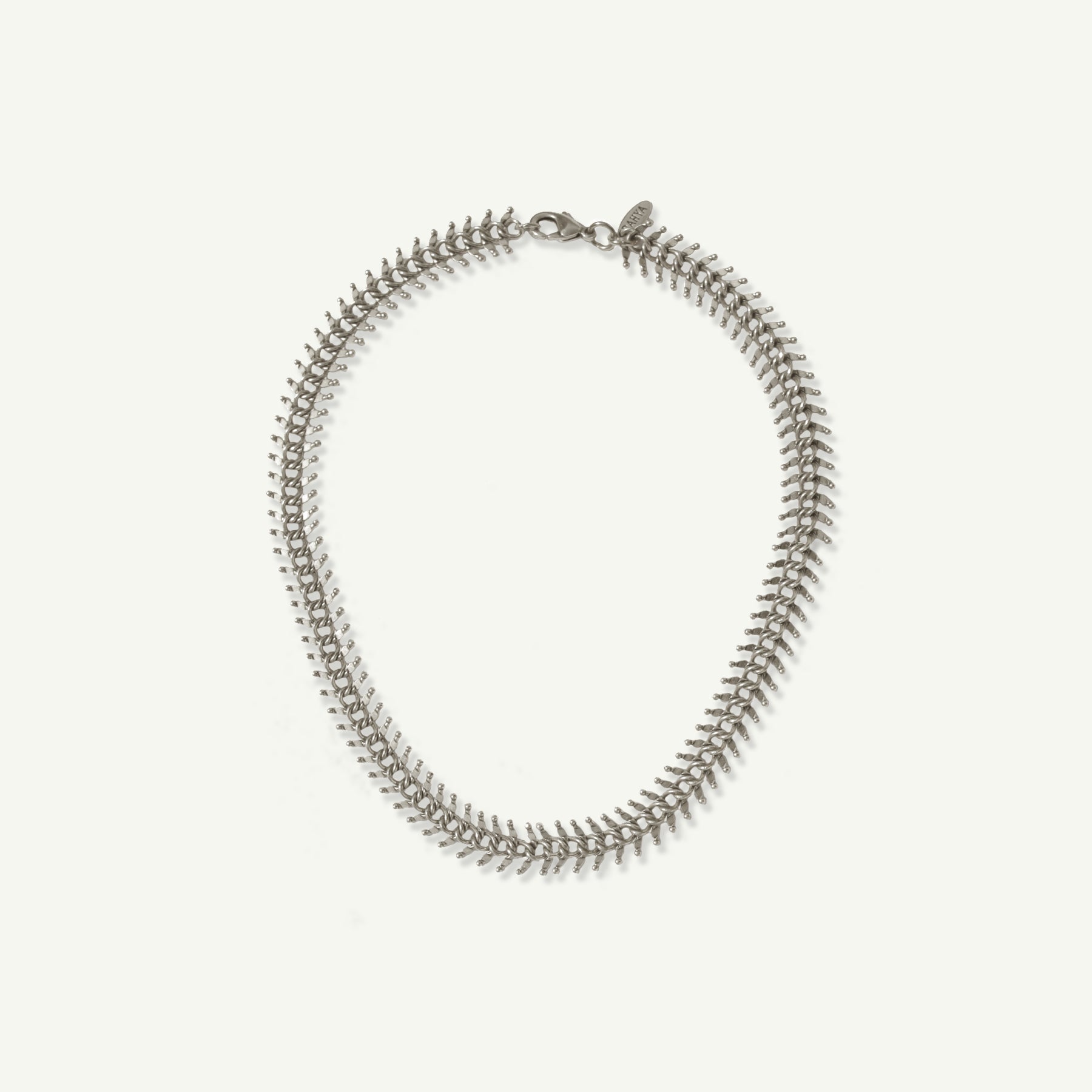 Lynn Choker Chain Antique Silver 14"