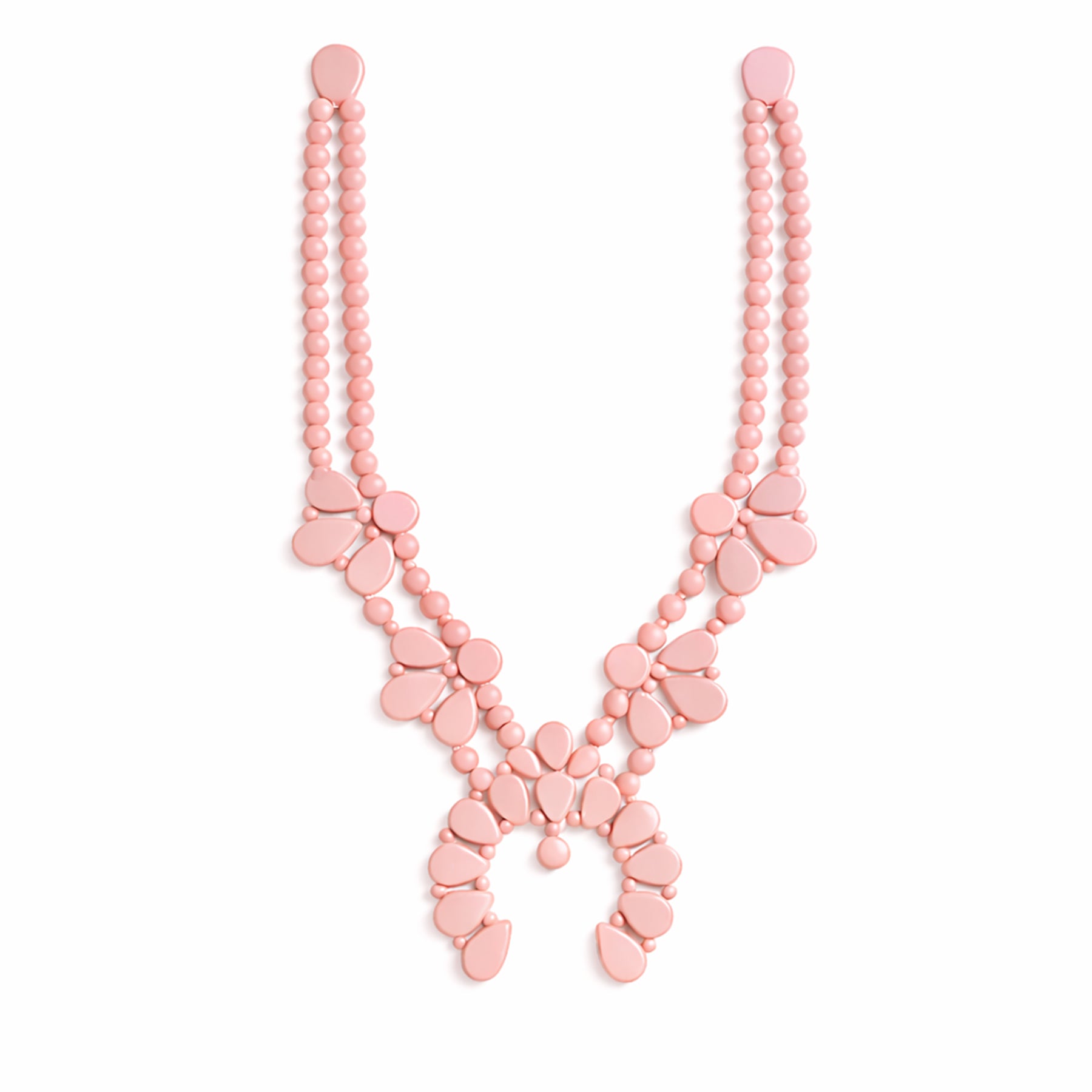 Night Bloom Necklace in Bubblegum Pink