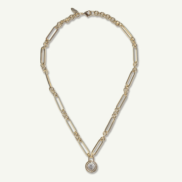 Ruth Solitaire Pendant Necklace