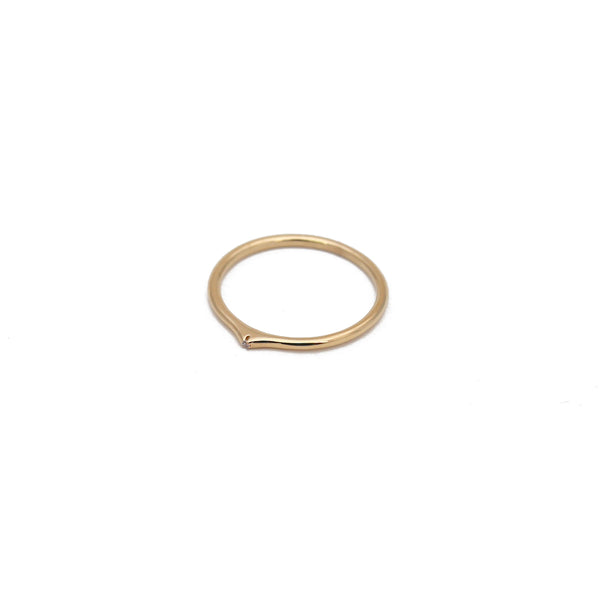 Ace Stacking Ring in Gold