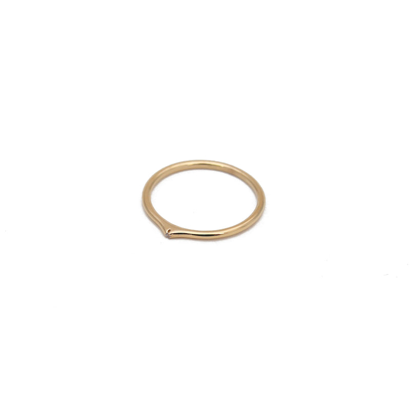 Ace Stacking Ring in Gold – Rahya Jewelry Design