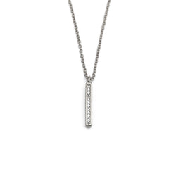Calhoun Pendant Necklace in Silver