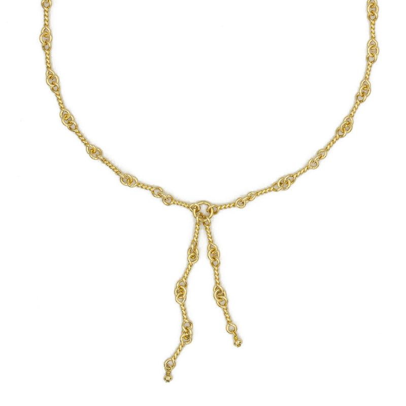 Eleanor Lariat Chain Necklace