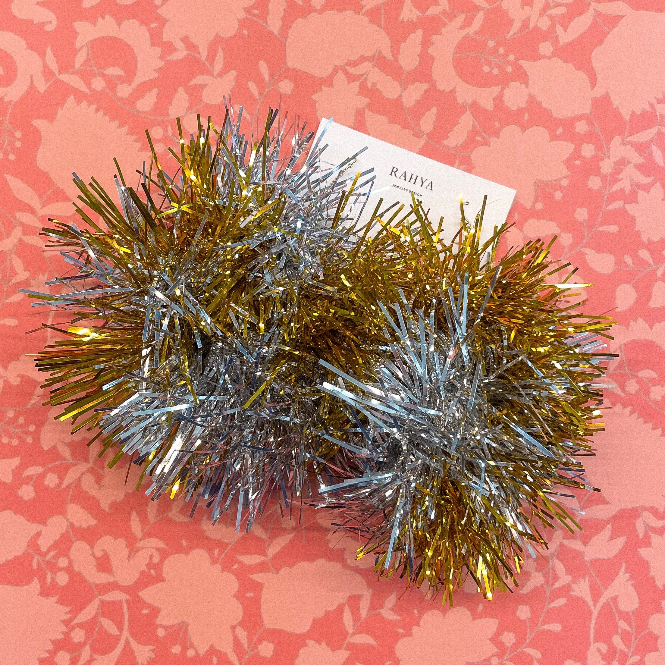 Silver & Gold Pom Pom Shoe Charms
