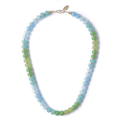 Glass Pride Necklace in Ocean